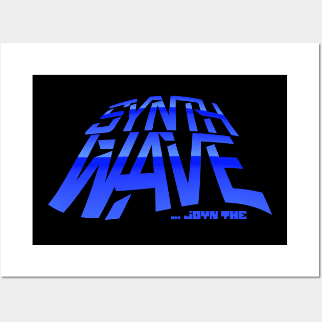 SYNTHWAVE #5 Wall Art by RickTurner